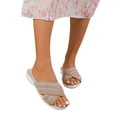 thumbnail image 5 of Ruyang Wedge Sandals for Women, Women's Summer Flat Shoes Soft Sole Casual Sandals Slippers Womens Hard Bottom Slippers, 5 of 6