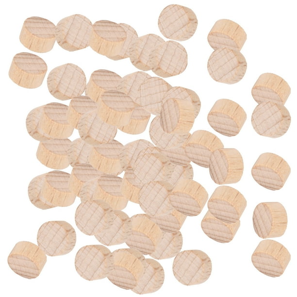 300 PC De Rebanadas De Madera Sin Terminar, Manualidades De Bricolaje, Discos De Madera Para Joyas, Decoraciones, Alfileres, Proyectos Para Niños, 100 Piezas X 3 Bolsas