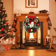 thumbnail image 4 of Guirnalda de Navidad Guirnalda de árbol de Navidad de 30 cm Decoración Guirnalda de Navidad Guirnalda de árbol de Navidad artificial para dormitorio Puerta Pared Ventana Escaleras Chimenea, 4 of 4