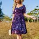 thumbnail image 4 of Mind Forest - Vestido de manga corta V2 vestidos de noche para mujer vestidos sueltos elegantes para mujer vestido de noche para mujer 2025 Vestido, 4 of 7
