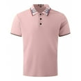 thumbnail image 2 of Men's Four Seasons Leisure Fashion Design Lapel Button Short Sleeve Tops, 2 of 6