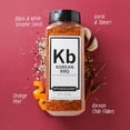 thumbnail image 6 of Spiceology – Korean BBQ Seasoning – Sweet & Savory Asian Rub with Gochugaru, Sesame, Soy – Great for BBQ, Bulgogi, Ramen, Stir Fry, Steak, Pork & Chicken – Korean Spice Blend & Dry Rub – 16 oz, 6 of 6