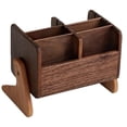 thumbnail image 1 of Organizador de joyas de madera, caja de almacenamiento de maquillaje de nogal macizo for tocador, soporte de joyería, decoración del hogar, 1 of 6