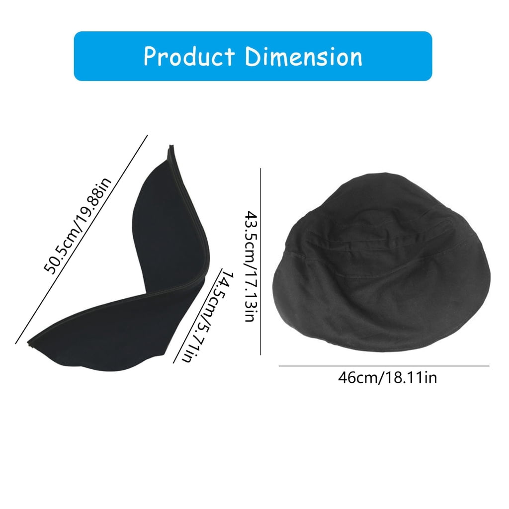 2PCs Welding Protective Gear Set Generic Fit For Most Helmets Easy Push In Clip Heat Flame Resistant Materials