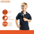 thumbnail image 4 of Black and Decker Pretend Play Toolset for kids, Looks like the real tools, 4 of 5