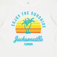 thumbnail image 4 of Inktastic Summer Enjoy the Sunshine Jacksonville Florida in Blue Boys or Girls Baby T-Shirt, 4 of 5