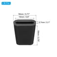 thumbnail image 2 of REGALWOVEN Kitchen Sink Rack Feet, Rubber Rack Bottom Protective Replacement Feet Bumper Black, 2 of 6