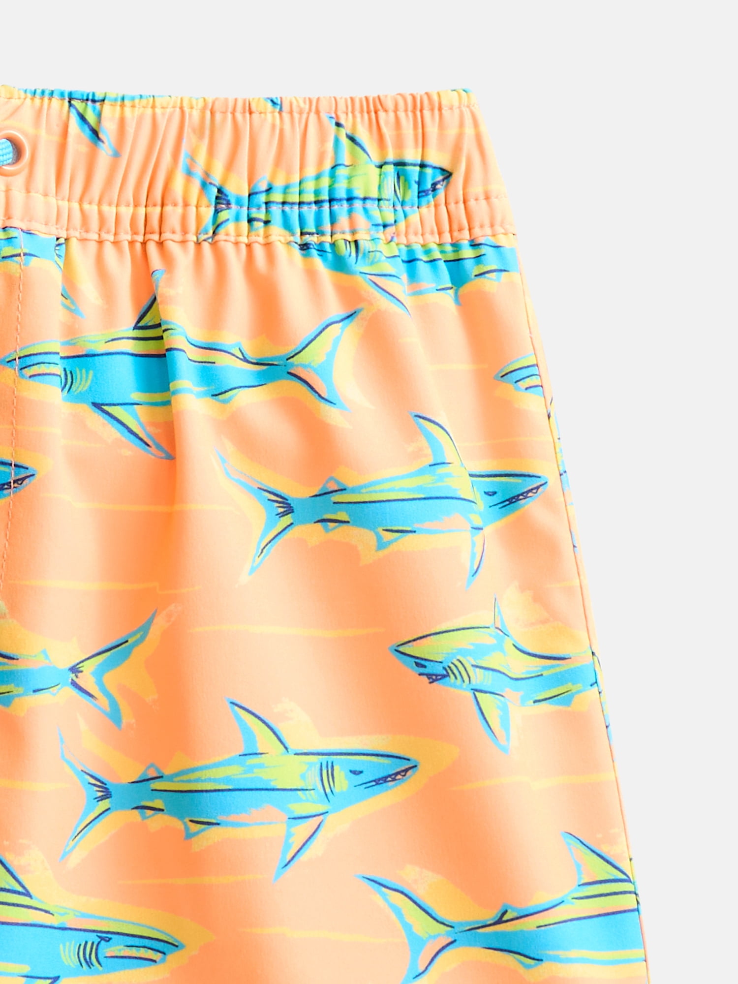 Wonder Nation Boys Printed Swim Trunks, Sizes 4/5-18 & Husky