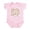 Petal Pink, variant on CafePress - Portie Happiness Infant Bodysuit - Baby Light Bodysuit, Size Newborn - 24 Months