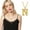 N, variant on Gold Initial Number Necklace for Men Women, Gold Plated Diamond Letter Pendant Necklace Big A-Z, Customerized Letter Wheat Chain for Athletes Rappers