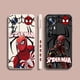 thumbnail image 2 of Case For Xiaomi 13 12 12S 11 11T 10 10S 9 9SE 8 8SE Pro Ultra Lite Colour Simple Liquid Silicone Case Marvel's Hero Spider-Man, 2 of 5