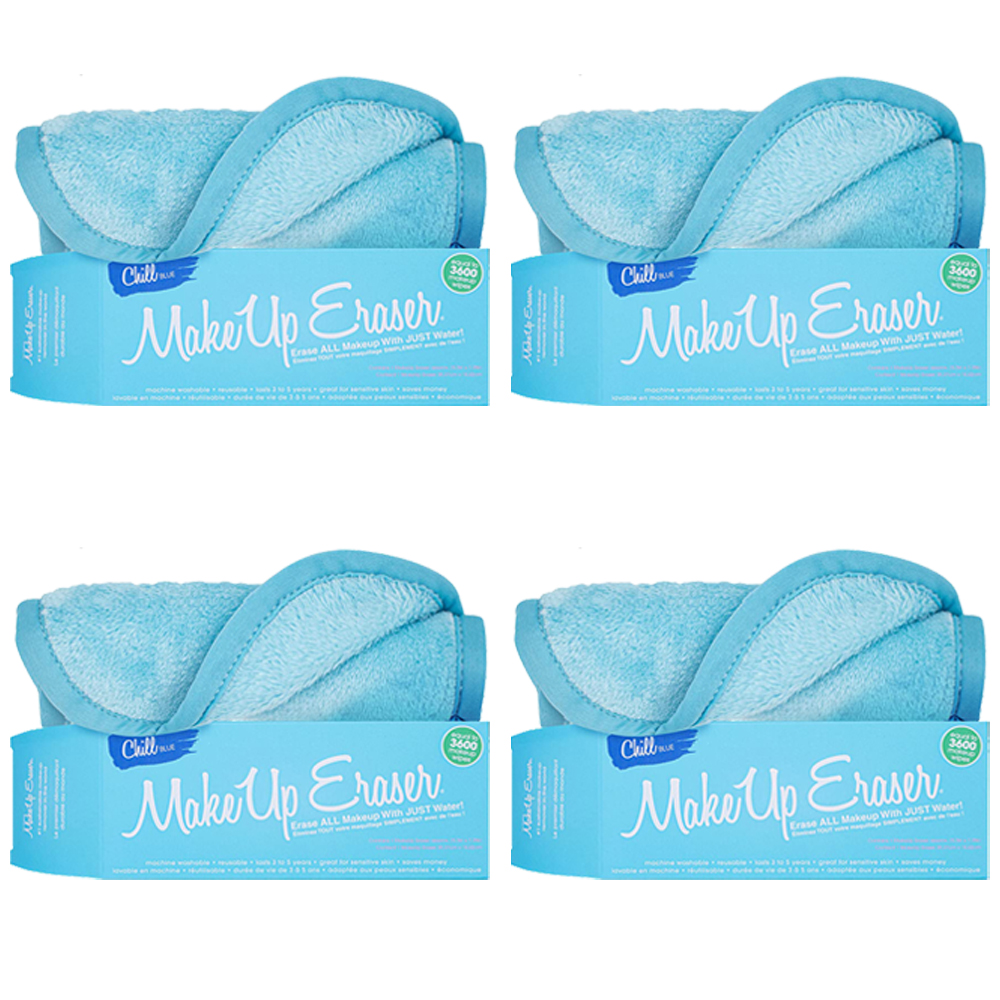 (4 Pack) MakeUp Eraser, Erase All Makeup With Just Water, Including