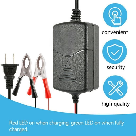 KRONDO Trickle RV For Truck Motorcycle ATV Car Battery Charger