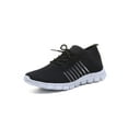 thumbnail image 1 of Crocowalk Women Mesh Sneakers Hiking Walking Running Flat Shoes Athletic, 1 of 2
