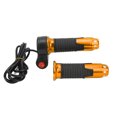 thumbnail image 1 of Twist Throttle Grips, Reliable Plastic Twist Throttle Accelerator 12V-99V Durable With Button For Electric Bike For Electric Scooter Gold,Silver,Blue,Red,Grey, 1 of 8