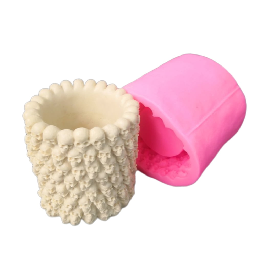 3D Flowerpot Silicone Mold Epoxy Resin Decoration Making Soap Melt Resin Home Decoration