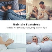 INGALIK Plush Soft Mattress Topper, Queen, 400TC Extra Thick Breathable Pad, Cooling Technology, Pressure Relief, 8-21 Deep Elastic Pocket, White