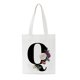 thumbnail image 1 of Bolsa de asas con inicial personalizada Regalo de acuarela floral para su carta Bolsa de tela Wmkox8yii HFSH69, 1 of 1