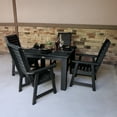 thumbnail image 2 of Highwood's 42" x 42" Square 5-pc Weatherly Dining Set - Dining Height, Outdoor, Eco-friendly, Synthetic Wood, 2 of 9
