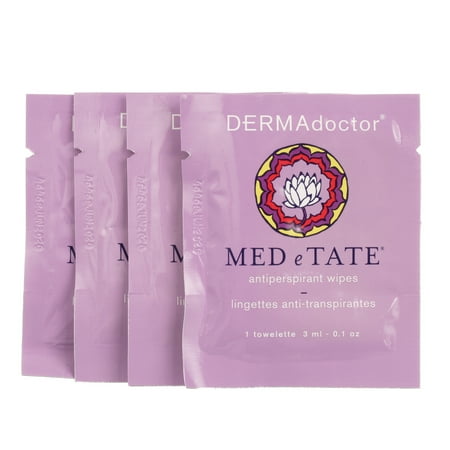 UPC 854224000311 product image for DERMAdoctor MED e TATE Antiperspirant Wipes for Women - 30 x 0.1 oz Wipes | upcitemdb.com