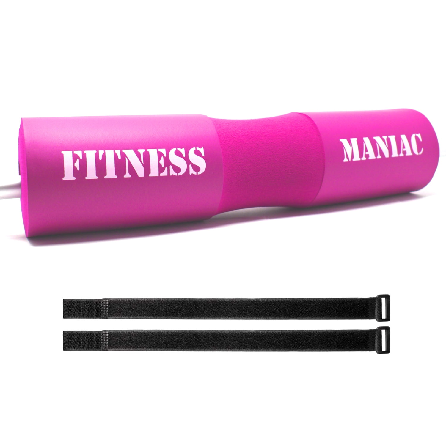 pink barbell pad