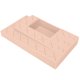 thumbnail image 4 of Organizador de lápiz labial de 25 ranuras, soporte de silicona para maquillaje cosmético, pinceles de lápiz labial, lápiz de cejas, máscara de pestañas, color rosa, 4 of 8