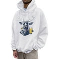 thumbnail image 3 of WILLBEST Sudaderas Deportivas para Hombre, Sudaderas De Otoño e Invierno De Talla Grande sin Capucha, Sudadera De Moda, Prenda Superior, Sudadera De Cuello Redondo De Gran Tamaño XXGrande, 3 of 3