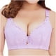 thumbnail image 4 of Sujetador push-up de encaje sexy sólido para mujer Recibir lado con ropa interior de anillo de acero Fridja  nalpqowj31824, 4 of 5