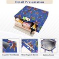 thumbnail image 3 of FORMRS Womens Corduroy Tote Bag Crossbody Shoulder Purse Handbag with Detachable Strap, Colorful Cartoon Turtle Pattern, 3 of 7