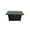 Black#3, variant on Tabletop Heater, 43" Smoked Glass Metal Rectangle Fire Pit (Black), Black Patio Heater,Stainless Steel Outdoor Heater For Deck, Garden & Outdoor Heating