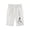 White, variant on Hiijoy Toddler Girls Pull-On French Terry Shorts Graphic Knee-Length Shorts, Sizes 3-4T
