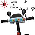thumbnail image 2 of Triciclo para Niños Torreta con Luz y Sonido Ruedas de Eva Apto a partir de 2 Años Soporta hasta 20 kg - Gris, 2 of 6