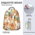thumbnail image 5 of Trendy Sunflower Floral Backpack for Women - Lightweight Durable School Backpack with Multiple Pockets, Padded Straps for Comfort, Cute Flower Pattern Design Perfect for Work Travel Daily Use, 5 of 6