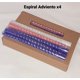 thumbnail image 3 of Vela de cera Espiral Adviento Parafina 25cm Caja 20 Piezas VelasArt Incandescente, 3 of 5