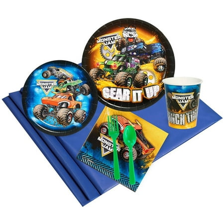 Monster Jam 16-Guest Party Pack