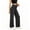 *1-Black, variant on VBVC Women's High Waisted Washed Denim Pants , Pull On Straight Leg Jeans For Women,Ladies' Stretch Slim Fit Jeans with Pockets,Black,S-2XL