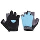 thumbnail image 2 of Bicicleta Guantes de medio dedo antideslizantes Ndcxsfigh para ciclismo Guante deportivo transpirable (Azul claro XL), 2 of 7