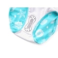 thumbnail image 7 of Serdomi Little Girls Blue Coral & Seashell Print One-Piece Swimsuit Asymmetrical Ruffle Bathing Suit Size 8, 7 of 7