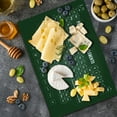 thumbnail image 5 of Periodic Table Cutting Board, Chemistry Science Inspirational Elements Art for, Decorative Tempered Glass Cutting and Serving Board, Large Size, Dark Green and White, by Ambesonne, 5 of 5