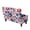 American Flag Tie Dye, variant on FOR U DESIGNS Purple Marble Print Stretch Ottoman Cover for Flip-Top Storage Stool, Washable Footstool Slipcover with Elastic Bottom Stretch Stool Protector Non-Slip Furniture Slipcover for Bedroom