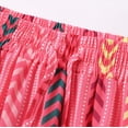 thumbnail image 5 of Women's Floral Print Boho Maxi Skirt Elastic High Waist, Pleated Ruffle, Flowy Long Skirt, Polyester, Suitable for Outings, 5 of 6