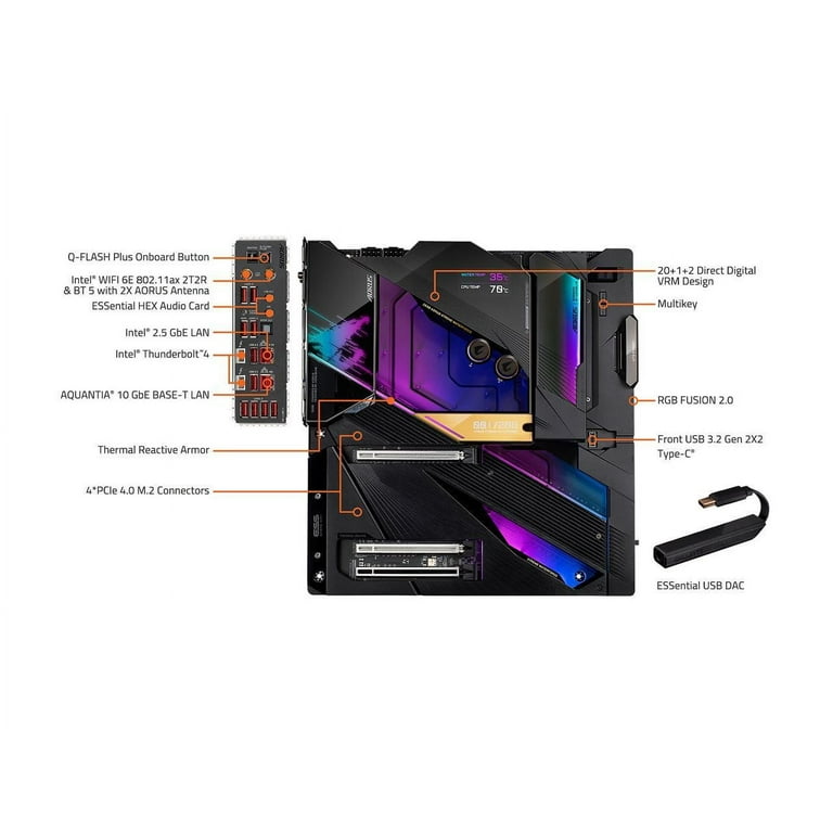 Gigbyte Z690 AORUS XTREME WATERFORCE Aorus Xtreme Waterforce Intel
