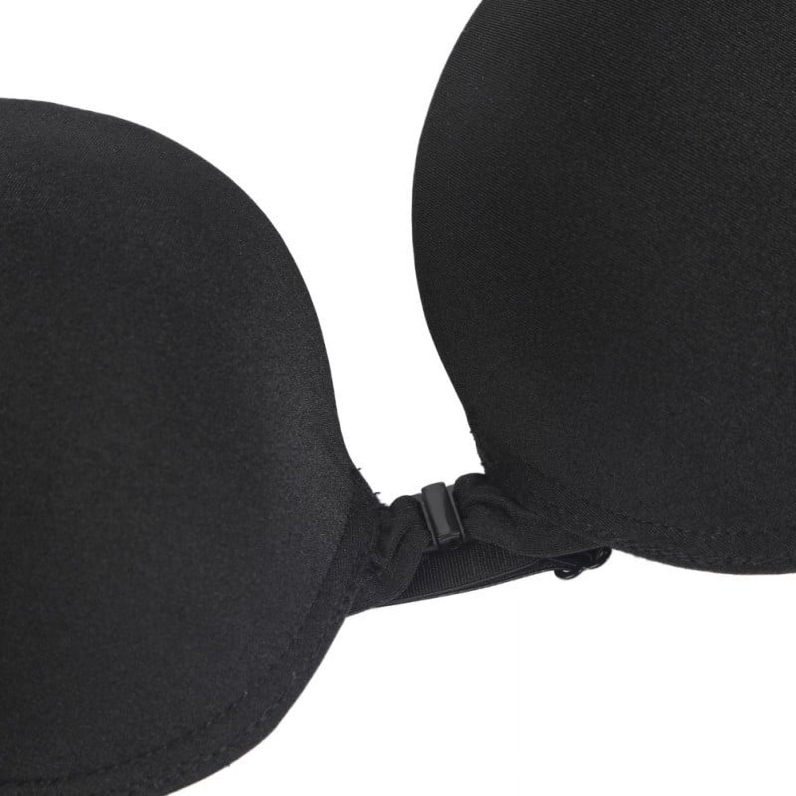 Women Bra Seamless Front Button Closure Push Up Padded Bra Underwear Buckle Female Underwire Bra