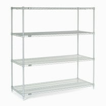 Global Industrial 14606Z Nexel Poly-Z-Brite Wire Shelving, 60 x 14 x 63 in.