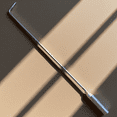 thumbnail image 1 of HONMEET Outils de Feu pour Foyer Cheminée Tisonnier Fer Argenté Usage Extérieur 1Pcs, 1 of 8