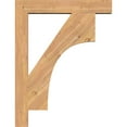 thumbnail image 3 of Ekena Millwork 3 1/2"W x 26"D x 34"H Westlake Block Smooth Bracket, Western Red Cedar, 3 of 25