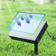 thumbnail image 2 of Luces De Cortina Lámpara 138LED Solar Moon Star Lights 8 modos Cortina de ventana Ramadan Home Party Light, 2 of 5