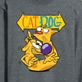 thumbnail image 3 of CatDog - Shh! CatDog - Men's Long Sleeve T-Shirt, 3 of 5