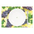 thumbnail image 2 of Ryvnso Placemats Set of 4 Grapes Fruit Dining Mats Heat-Resistant Non-Slip Washable Table Mat, 2 of 8