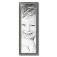 thumbnail image 2 of ArtToFrames 9x28 inch Muted Cold Silver Picture Frame, Silver MDF Poster Frame (4682), 2 of 7
